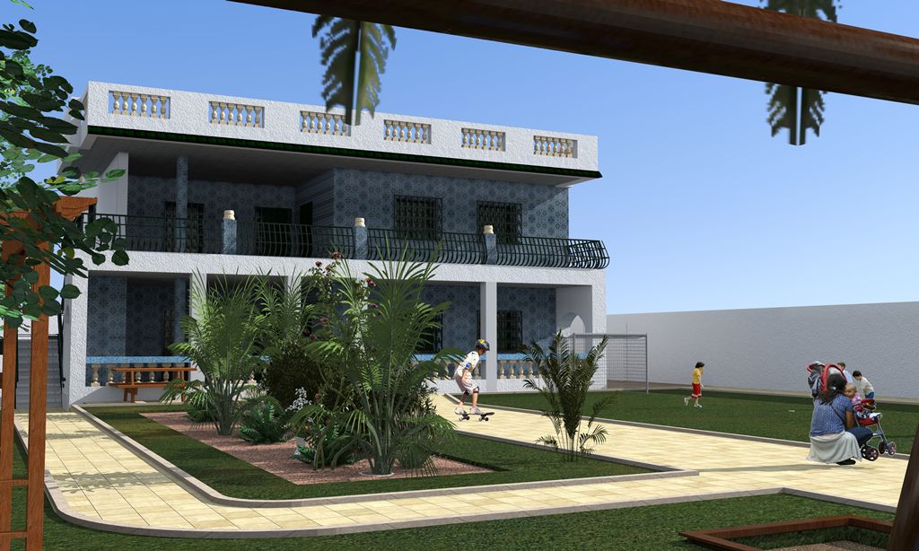 Front ground level French